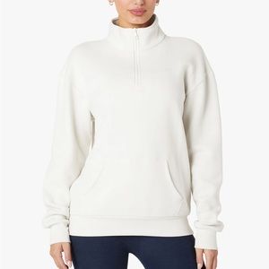 Beyond Yoga Recharge Pullover - Vintage White